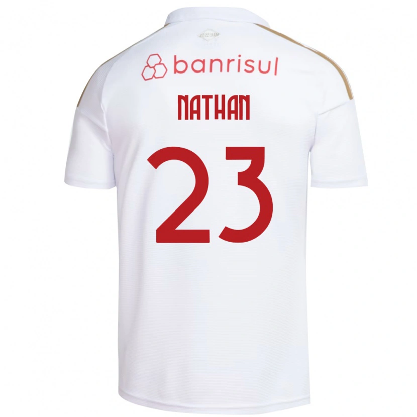Danxen Mulher Camisola Nathan #23 Branco Vermelho Alternativa 2026/27 Camisa