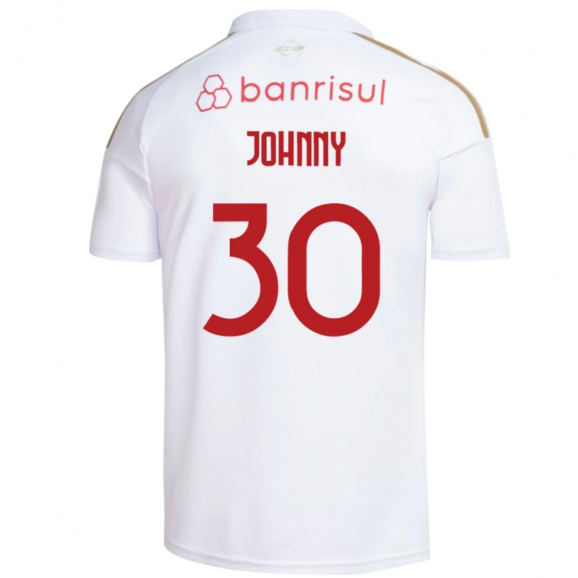 Danxen Mulher Camisola Johnny #30 Branco Vermelho Alternativa 2026/27 Camisa