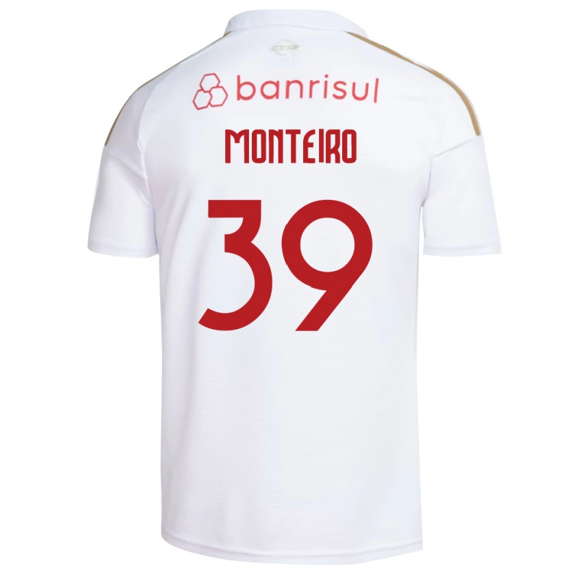 Danxen Mulher Camisola Letícia Monteiro #39 Branco Vermelho Alternativa 2026/27 Camisa