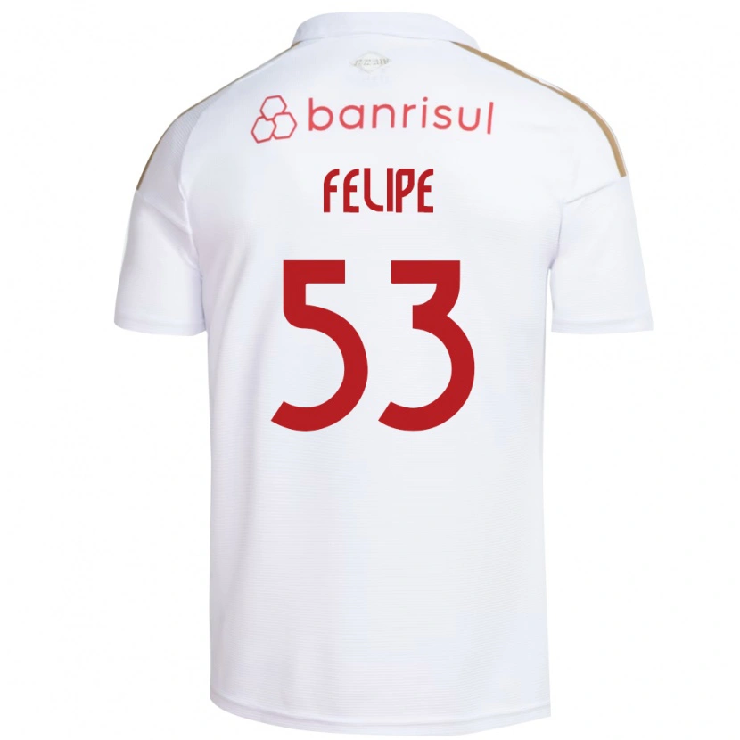 Danxen Mulher Camisola Luiz Felipe #53 Branco Vermelho Alternativa 2026/27 Camisa
