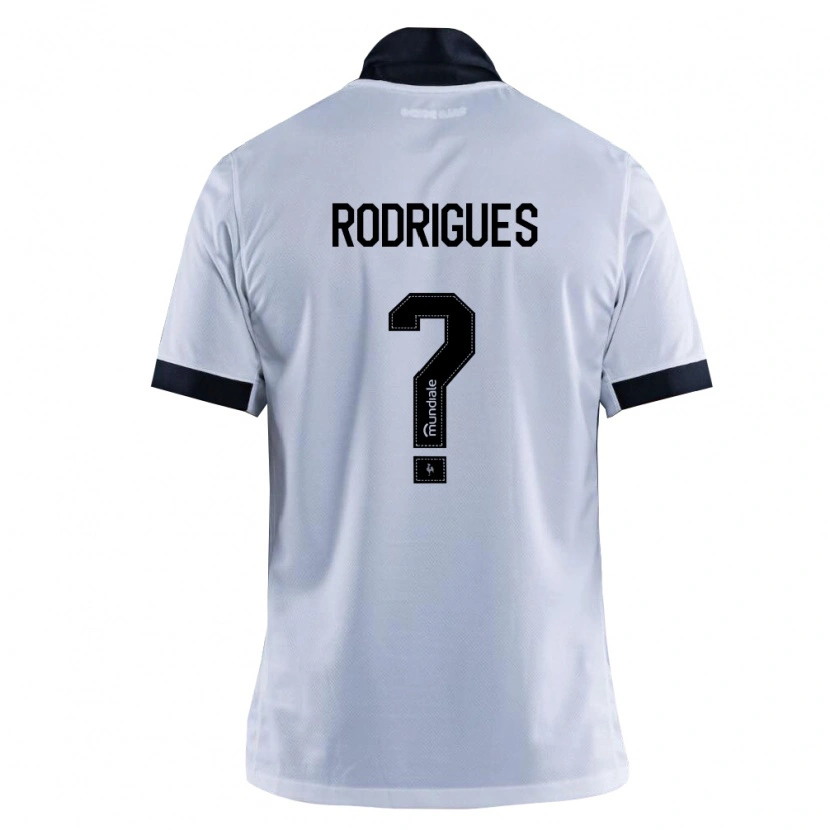 Danxen Mulher Camisola Vinicius Rodrigues #0 Preto Branco Alternativa 2026/27 Camisa