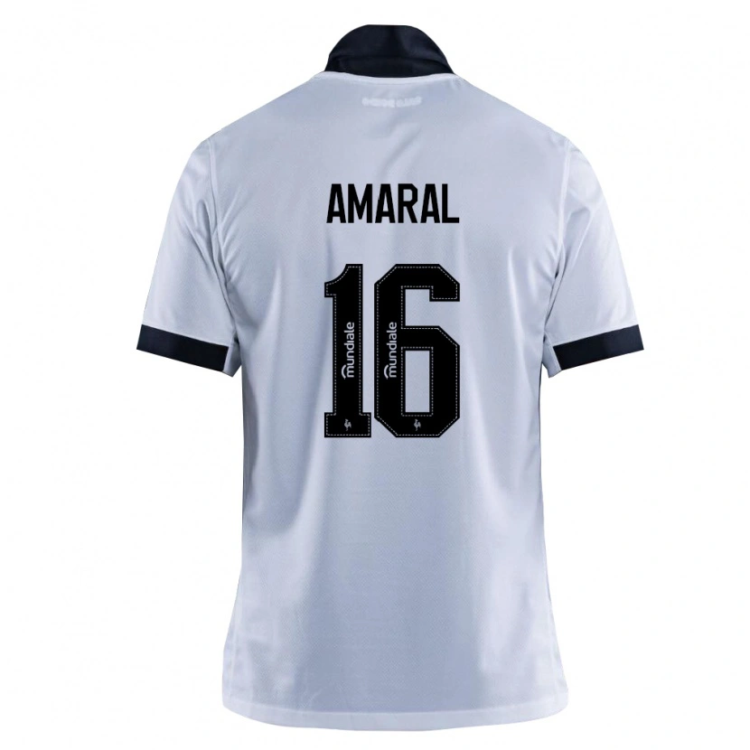 Danxen Mulher Camisola Enzo Amaral #16 Preto Branco Alternativa 2026/27 Camisa