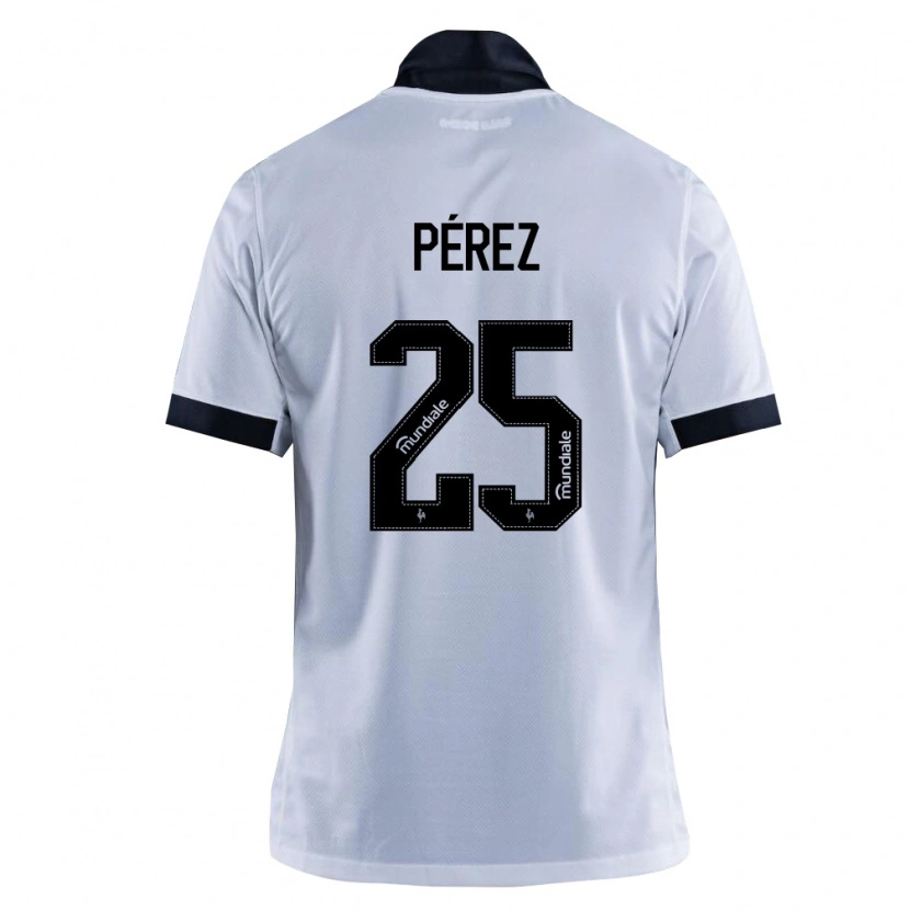 Danxen Mulher Camisola Tomás Pérez #25 Preto Branco Alternativa 2026/27 Camisa