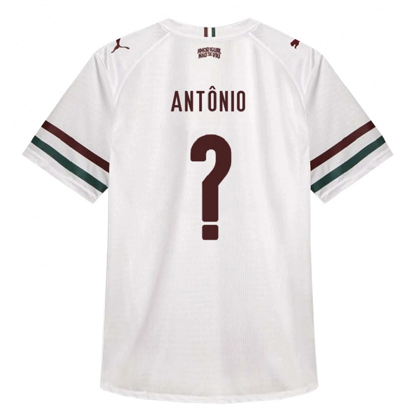 Danxen Mulher Camisola Marco Antônio #0 Branco Verde Borgonha Alternativa 2026/27 Camisa