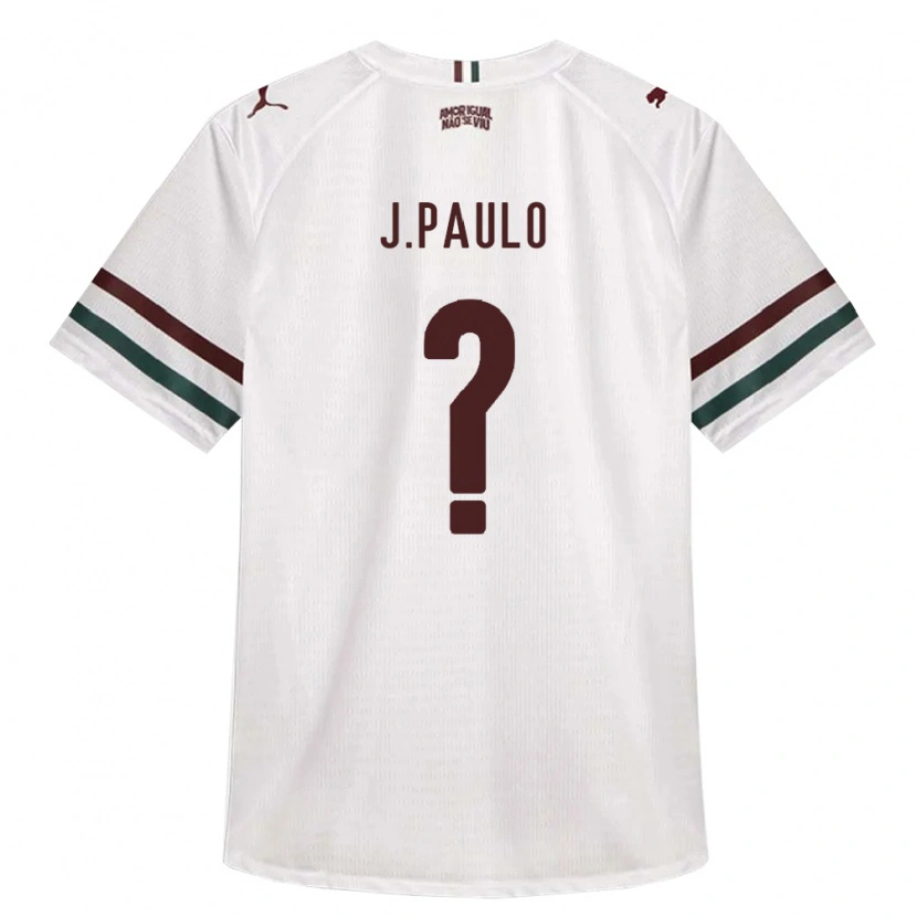 Danxen Mulher Camisola João Paulo #0 Branco Verde Borgonha Alternativa 2026/27 Camisa