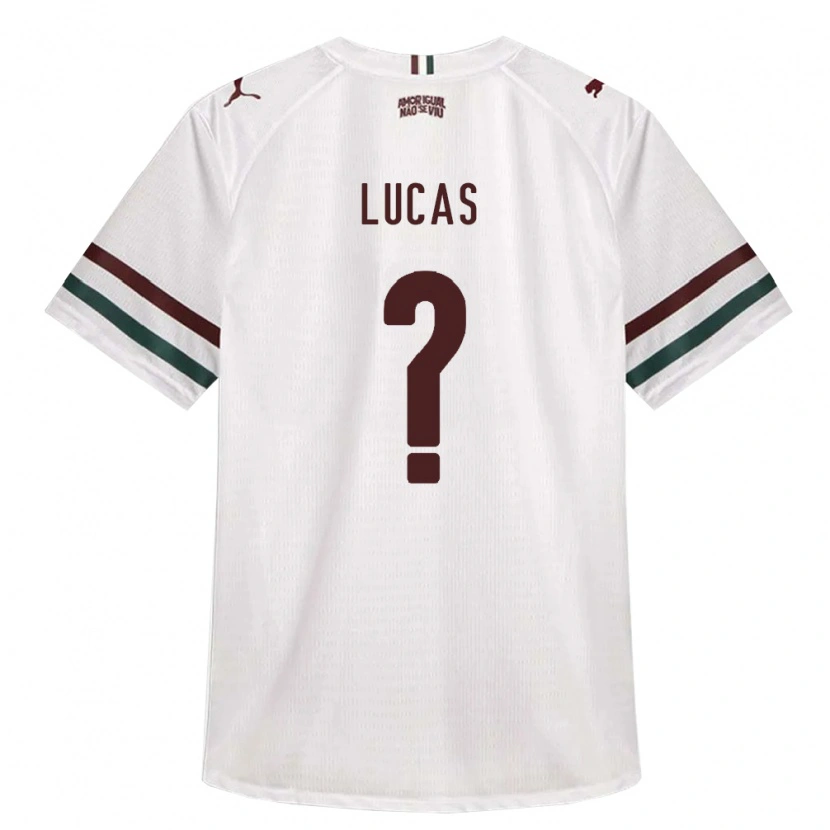 Danxen Mulher Camisola Pedro Lucas #0 Branco Verde Borgonha Alternativa 2026/27 Camisa