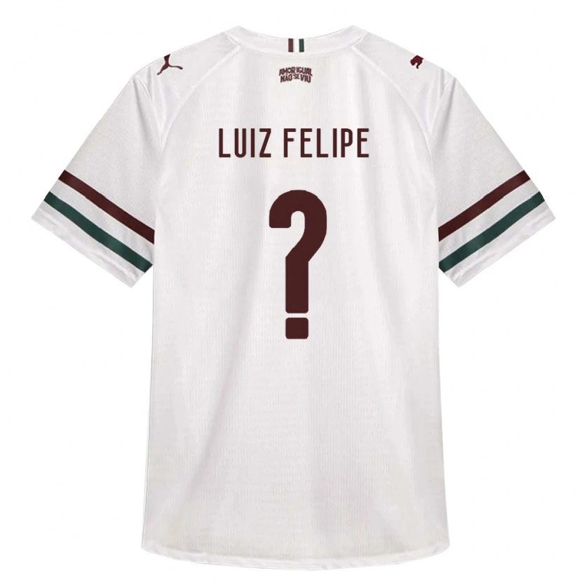 Danxen Mulher Camisola Luiz Felipe #0 Branco Verde Borgonha Alternativa 2026/27 Camisa