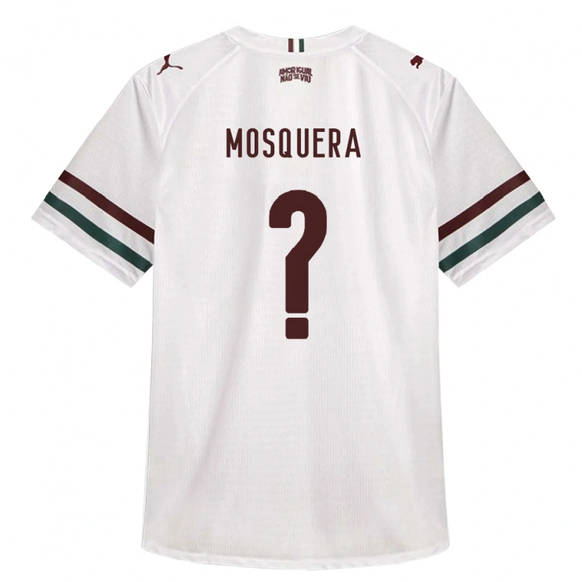 Danxen Mulher Camisola Yuleiver Mosquera #0 Branco Verde Borgonha Alternativa 2026/27 Camisa