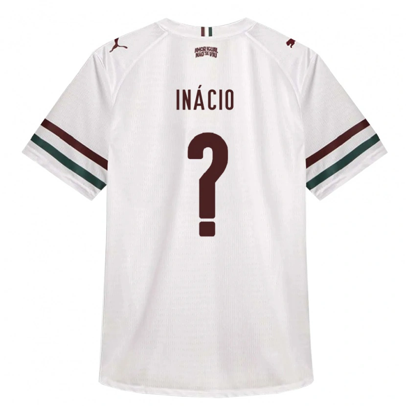 Danxen Mulher Camisola João Inácio #0 Branco Verde Borgonha Alternativa 2026/27 Camisa