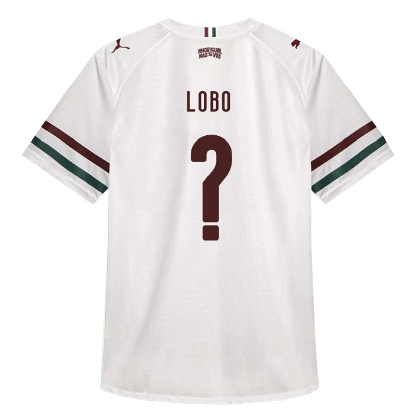 Danxen Mulher Camisola Gustavo Lobo #0 Branco Verde Borgonha Alternativa 2026/27 Camisa