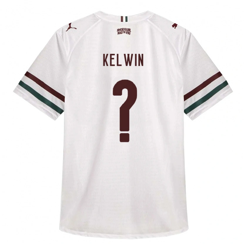 Danxen Mulher Camisola Kelwin #0 Branco Verde Borgonha Alternativa 2026/27 Camisa