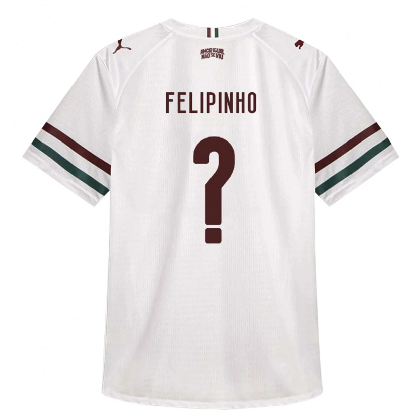 Danxen Mulher Camisola Felipinho #0 Branco Verde Borgonha Alternativa 2026/27 Camisa