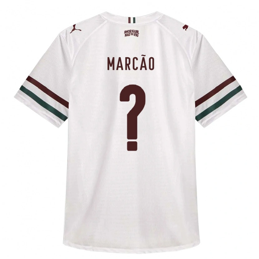 Danxen Mulher Camisola Marcão Henrique #0 Branco Verde Borgonha Alternativa 2026/27 Camisa