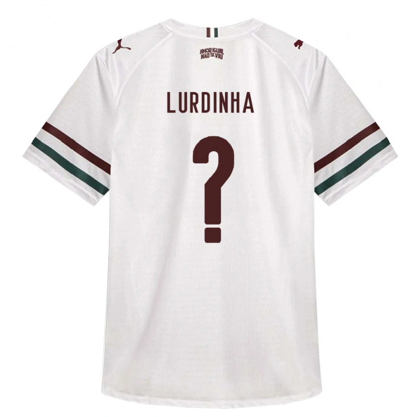 Danxen Mulher Camisola Lurdinha #0 Branco Verde Borgonha Alternativa 2026/27 Camisa