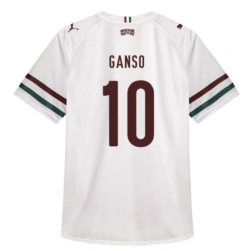 Danxen Mulher Camisola Ganso #10 Branco Verde Borgonha Alternativa 2026/27 Camisa