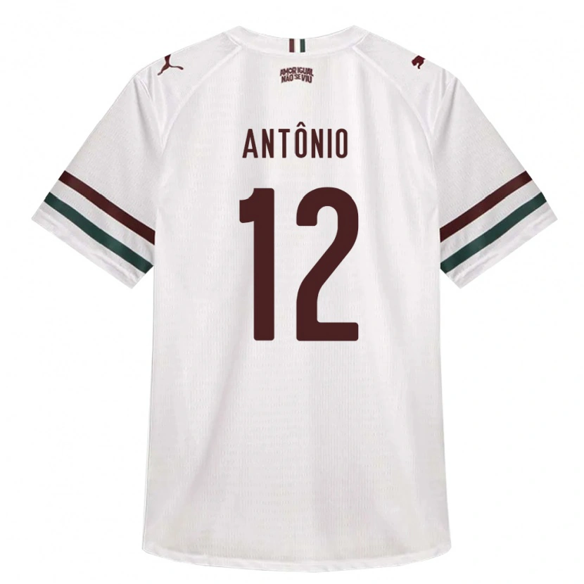 Danxen Mulher Camisola Pedro Antônio #12 Branco Verde Borgonha Alternativa 2026/27 Camisa