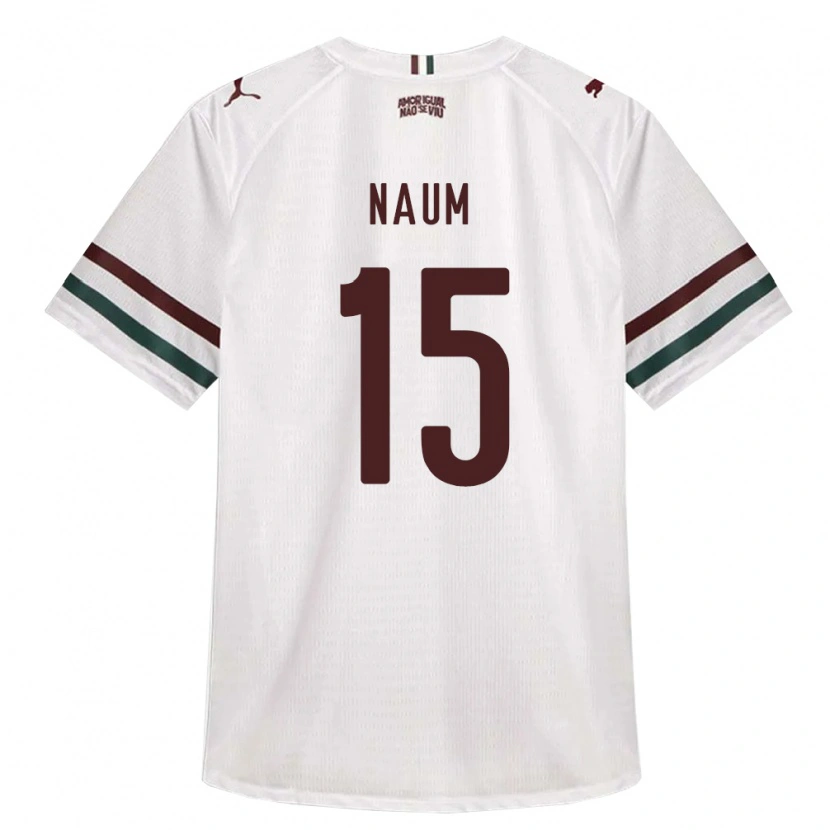 Danxen Mulher Camisola Jonas Naum #15 Branco Verde Borgonha Alternativa 2026/27 Camisa