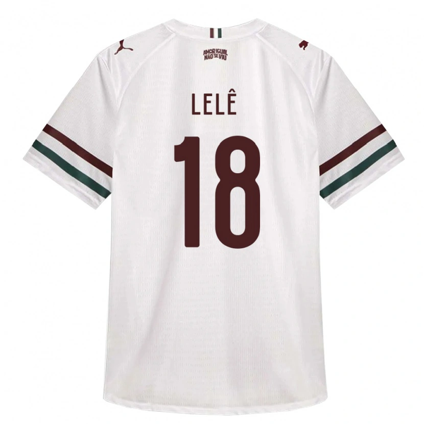 Danxen Mulher Camisola Lelê #18 Branco Verde Borgonha Alternativa 2026/27 Camisa