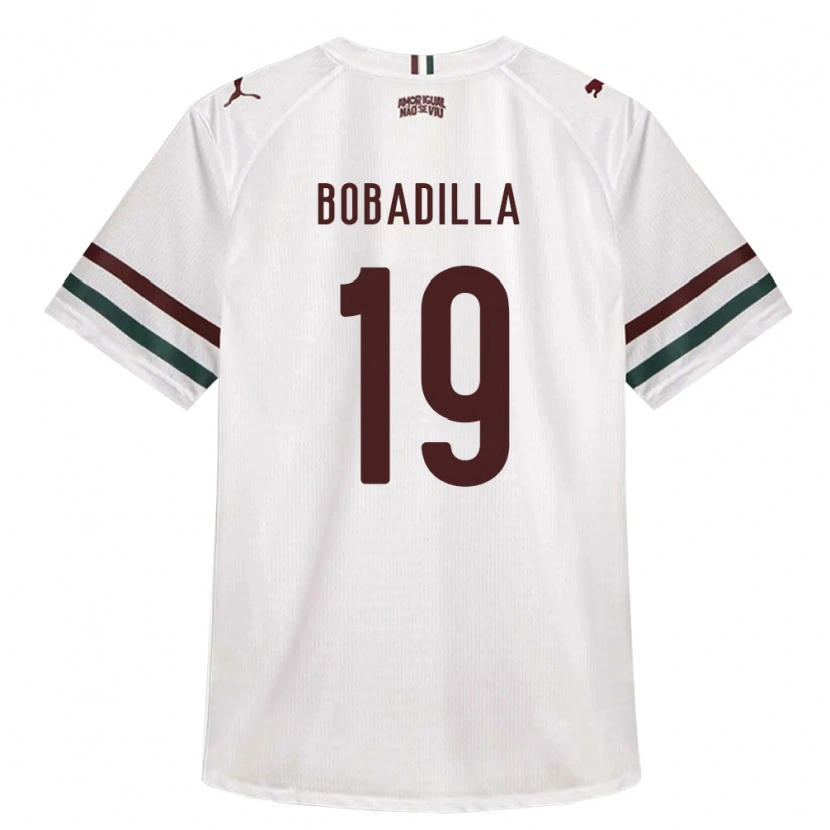 Danxen Mulher Camisola Raul Bobadilla #19 Branco Verde Borgonha Alternativa 2026/27 Camisa