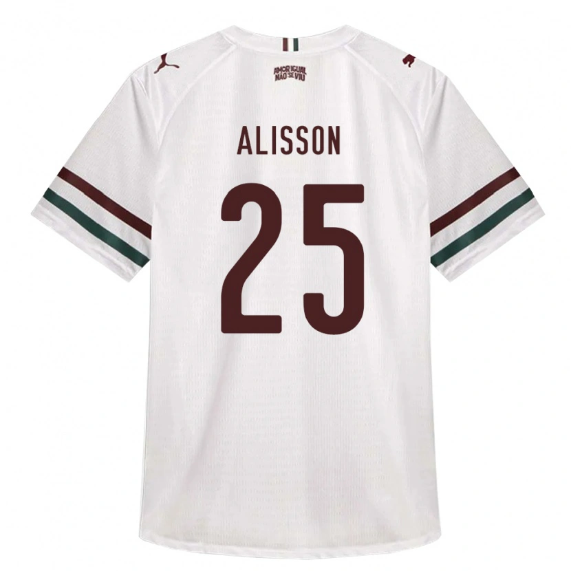 Danxen Mulher Camisola Alisson Euler De Freitas Castro #25 Branco Verde Borgonha Alternativa 2026/27 Camisa