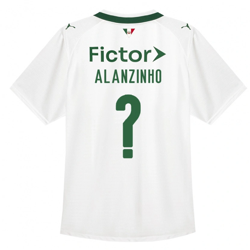 Danxen Mulher Camisola Alanzinho #0 Verde Branco Alternativa 2026/27 Camisa