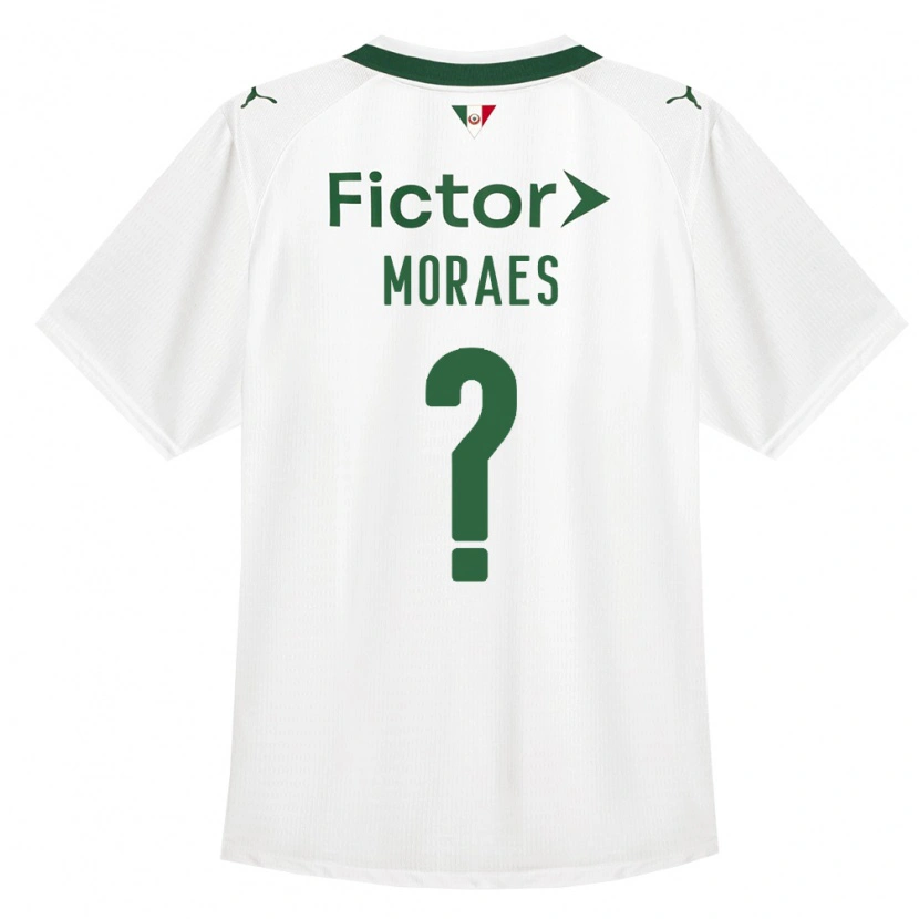 Danxen Mulher Camisola Kauã Moraes #0 Verde Branco Alternativa 2026/27 Camisa