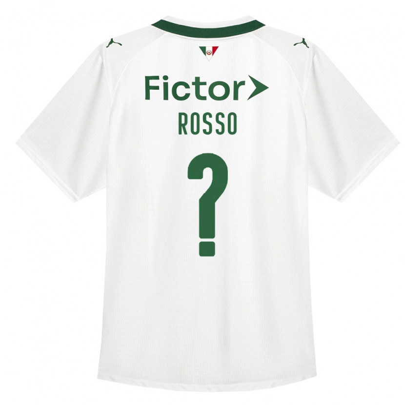 Danxen Mulher Camisola Romer Rosso #0 Verde Branco Alternativa 2026/27 Camisa