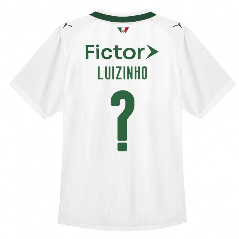 Danxen Mulher Camisola Luizinho #0 Verde Branco Alternativa 2026/27 Camisa