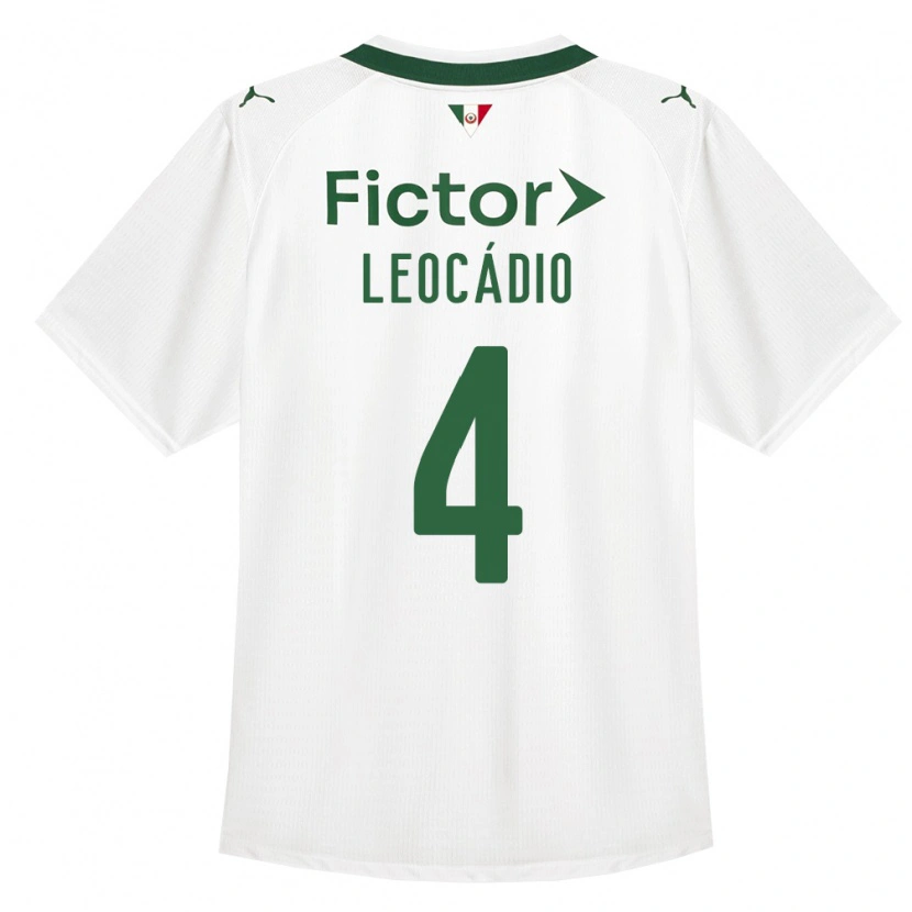 Danxen Mulher Camisola Isaac Leocádio #4 Verde Branco Alternativa 2026/27 Camisa