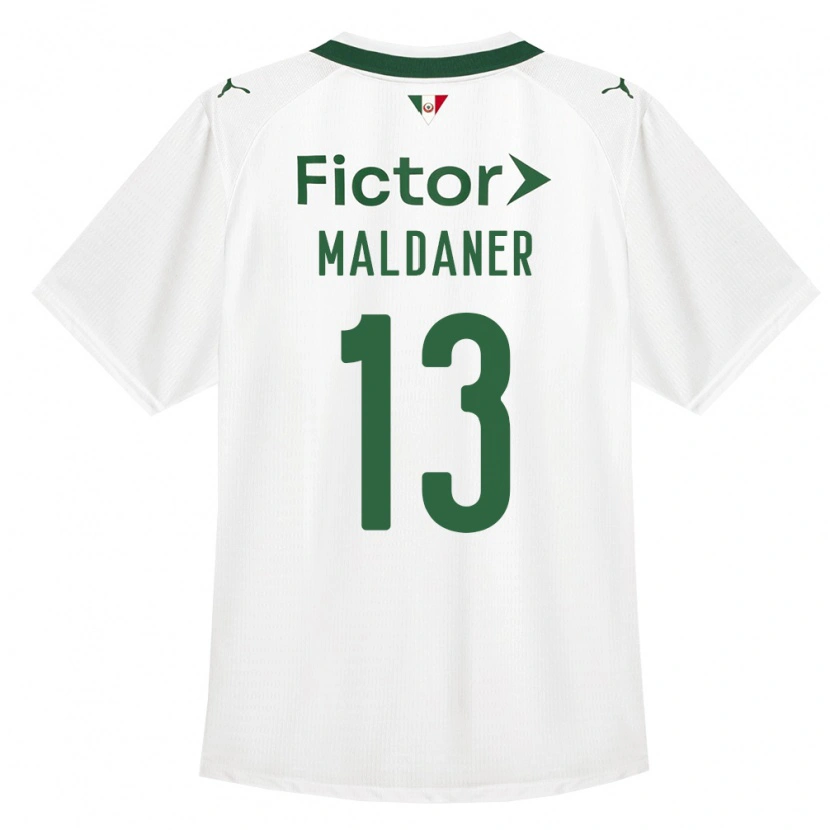 Danxen Mulher Camisola Pati Maldaner #13 Verde Branco Alternativa 2026/27 Camisa