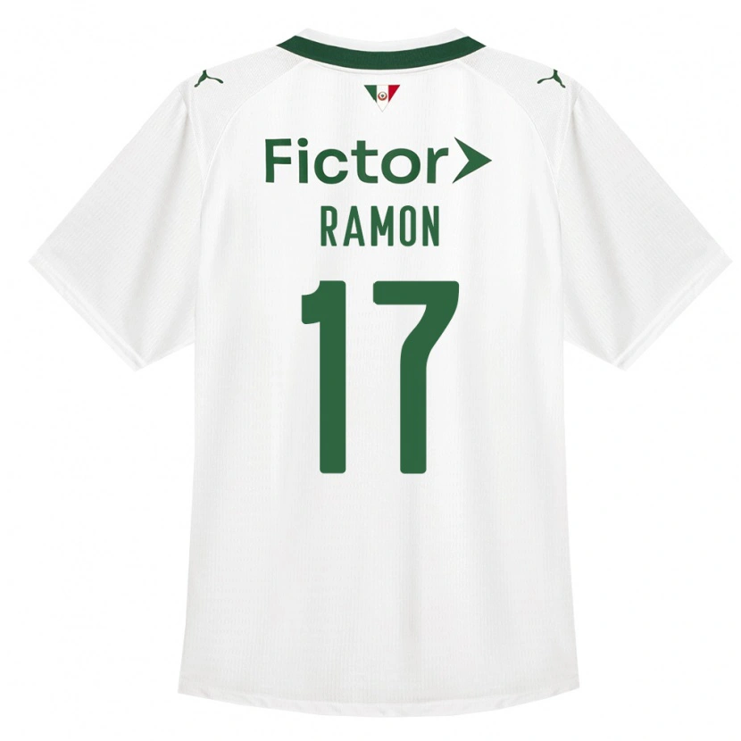 Danxen Mulher Camisola Ramon Riquelme #17 Verde Branco Alternativa 2026/27 Camisa