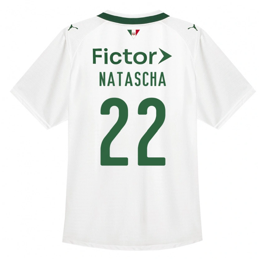 Danxen Mulher Camisola Natascha #22 Verde Branco Alternativa 2026/27 Camisa