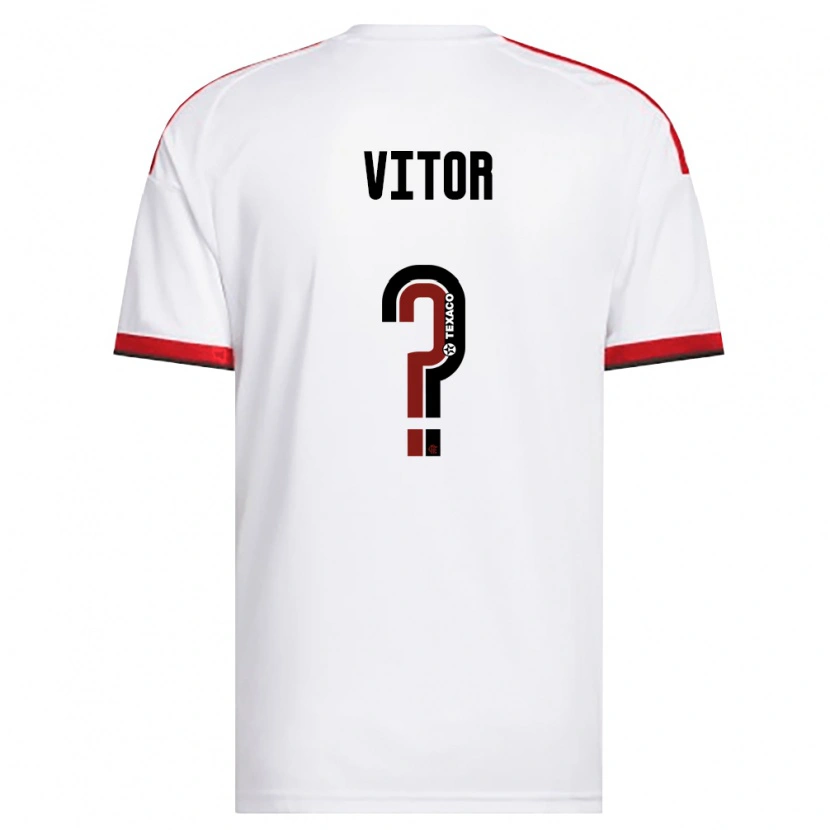 Danxen Mulher Camisola João Vitor #0 Branco Vermelho Preto Alternativa 2026/27 Camisa