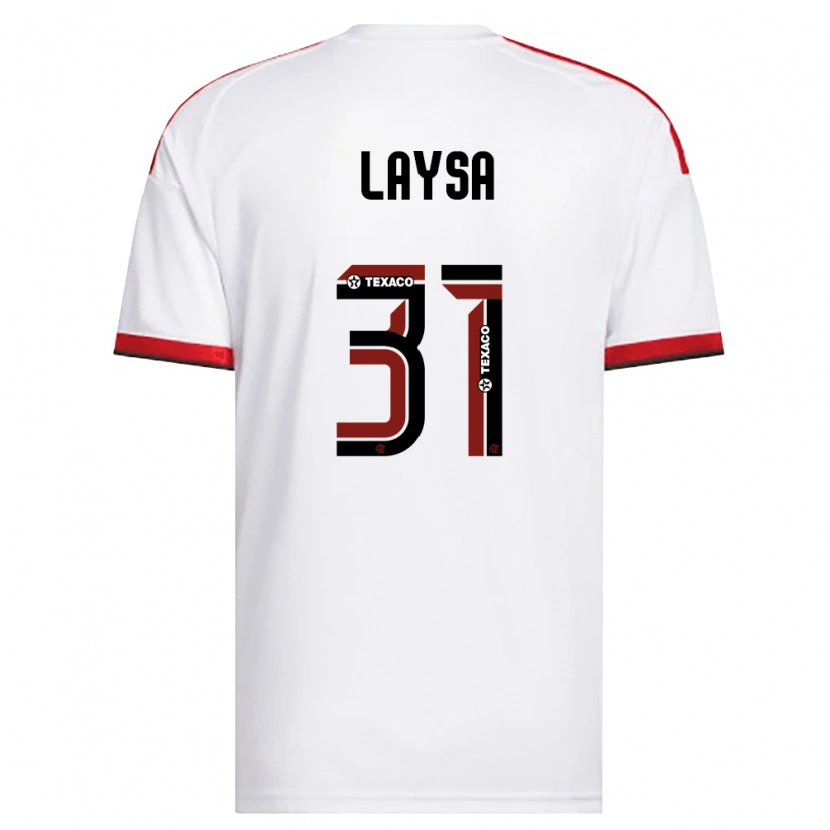 Danxen Mulher Camisola Laysa #31 Branco Vermelho Preto Alternativa 2026/27 Camisa