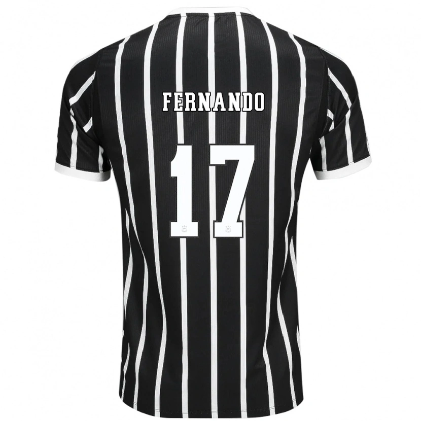 Danxen Mulher Camisola Luiz Fernando #17 Preto Branco Vermelho Alternativa 2026/27 Camisa