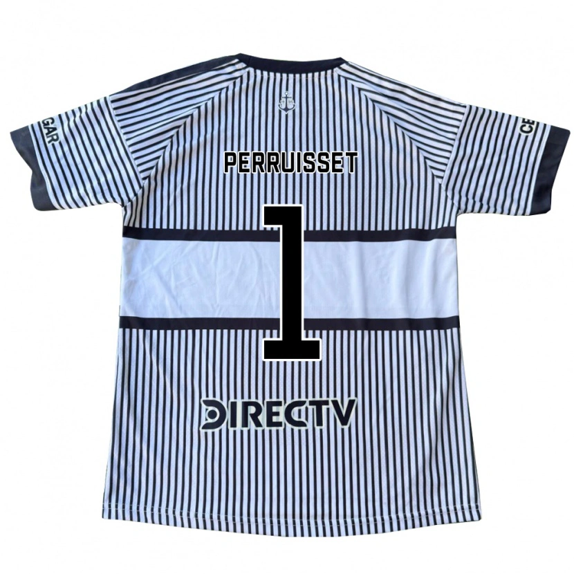 Danxen Mulher Camisola Thiago Perruisset #1 Branco Preto Amarelo Alternativa 2026/27 Camisa