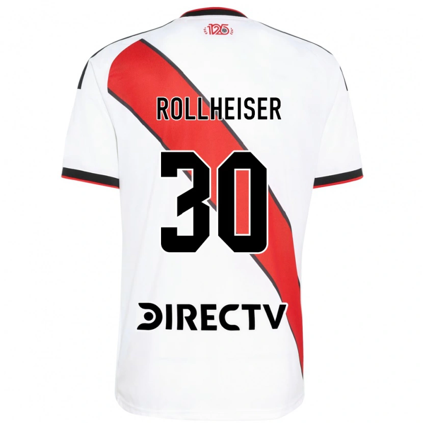 Danxen Criança Camisola Benjamin Rollheiser #30 Vermelho Branco Preto Principal 2026/27 Camisa