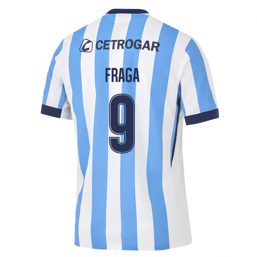 Danxen Criança Camisola Francisco Fraga #9 Azul Claro Branco Preto Principal 2026/27 Camisa
