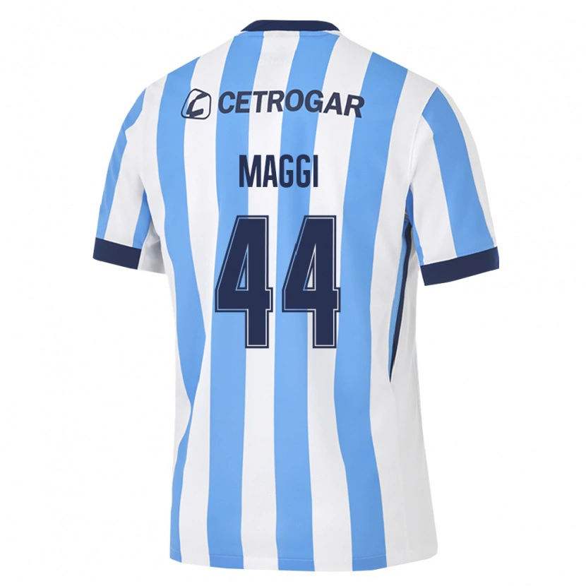 Danxen Criança Camisola Ivan Maggi #44 Azul Claro Branco Preto Principal 2026/27 Camisa