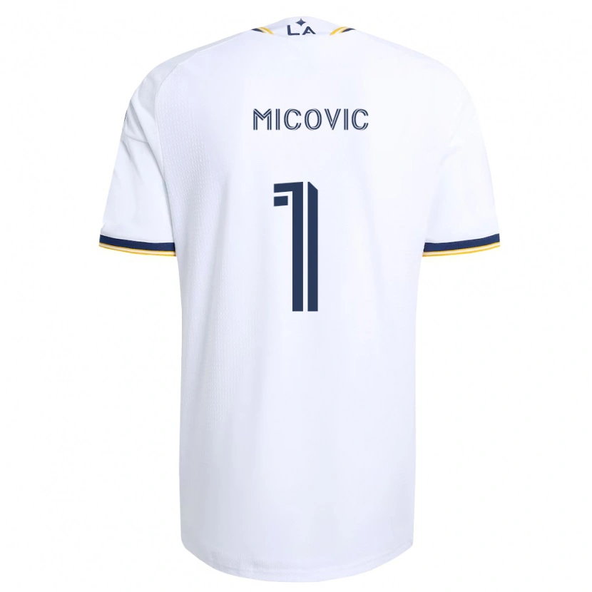 Danxen Criança Camisola Novak Mićović #1 Azul E Branco Principal 2026/27 Camisa