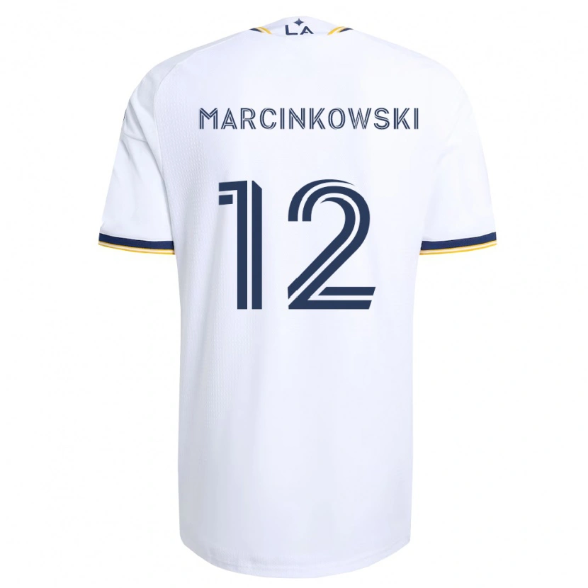 Danxen Criança Camisola Jt Marcinkowski #12 Azul E Branco Principal 2026/27 Camisa