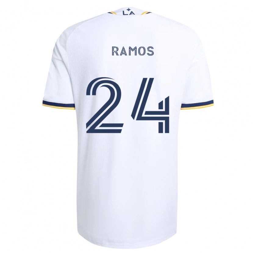 Danxen Criança Camisola Rubén Ramos #24 Azul E Branco Principal 2026/27 Camisa