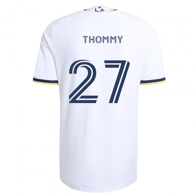 Danxen Criança Camisola Erik Thommy #27 Azul E Branco Principal 2026/27 Camisa