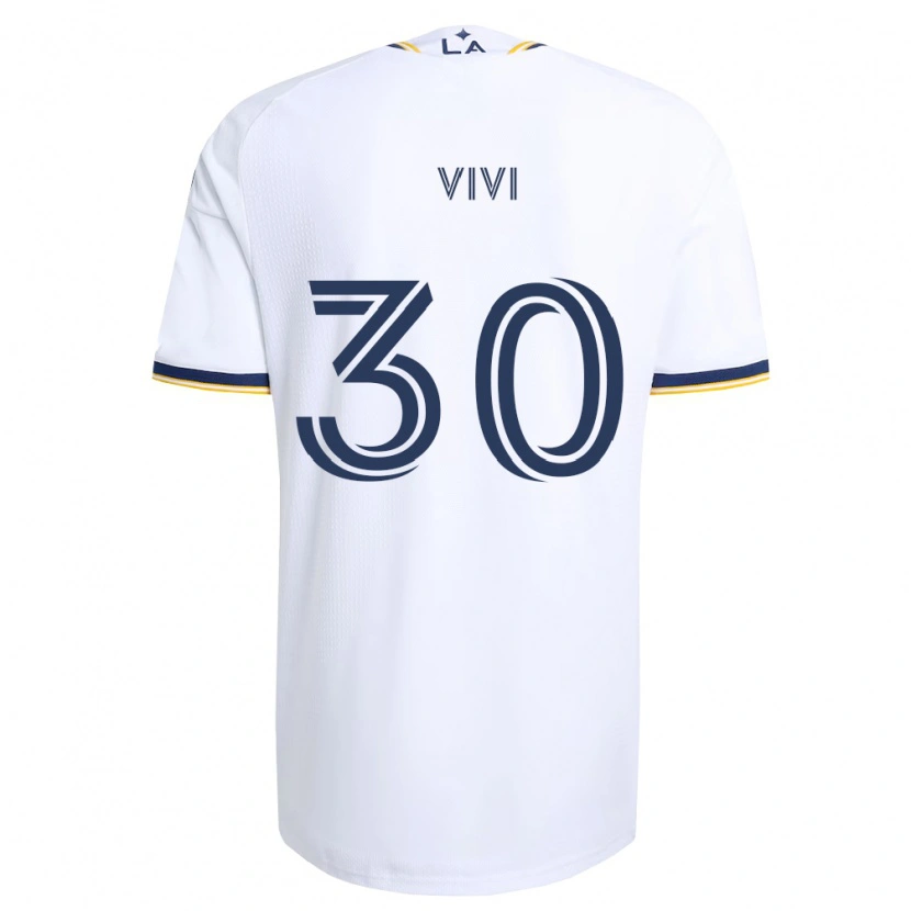 Danxen Criança Camisola Gino Vivi #30 Azul E Branco Principal 2026/27 Camisa