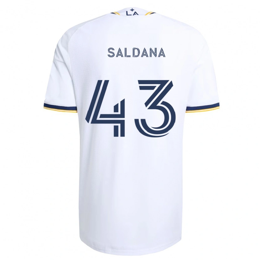 Danxen Criança Camisola Adam Saldaña #43 Azul E Branco Principal 2026/27 Camisa