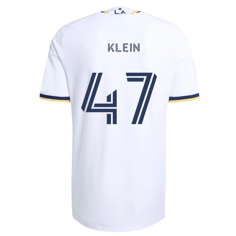 Danxen Criança Camisola Carson Klein #47 Azul E Branco Principal 2026/27 Camisa