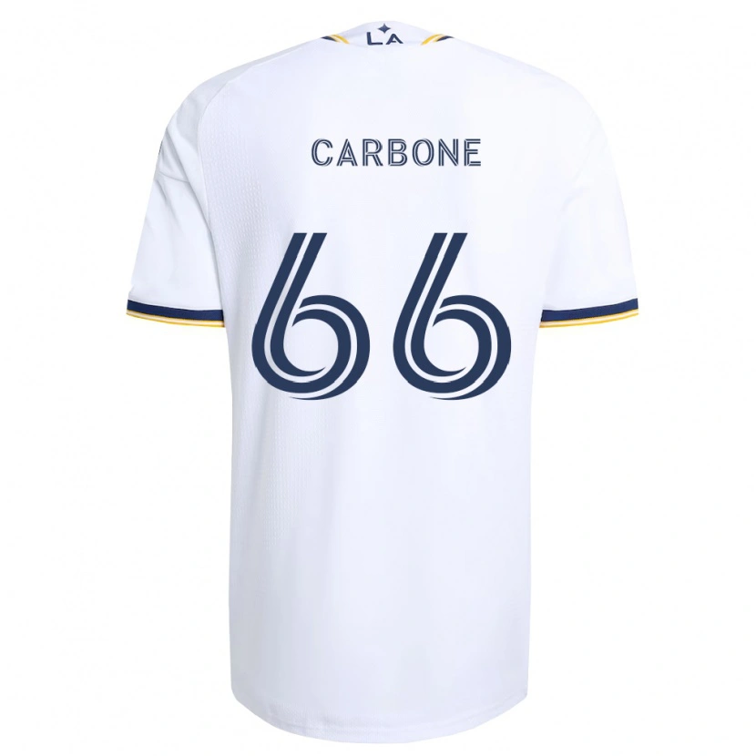 Danxen Criança Camisola Matteo Carbone #66 Azul E Branco Principal 2026/27 Camisa
