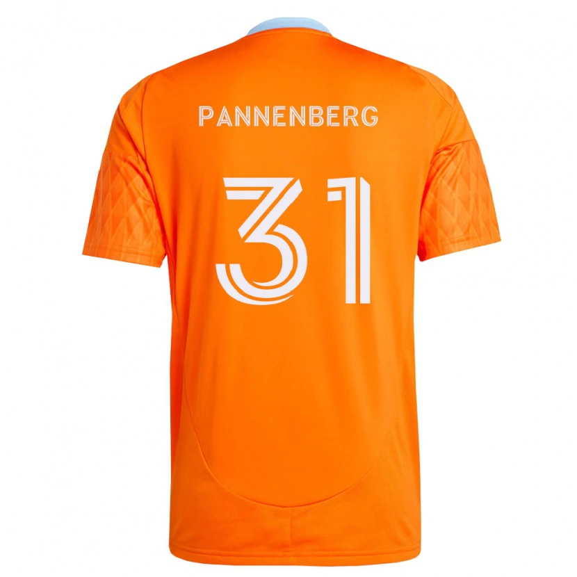 Danxen Criança Camisola Andrew Pannenberg #31 Laranja Branco Principal 2026/27 Camisa