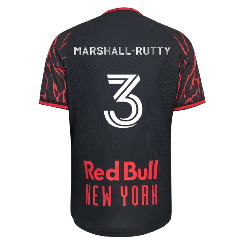 Danxen Criança Camisola Jahkeele Marshall-Rutty #3 Vermelho Preto Branco Principal 2026/27 Camisa