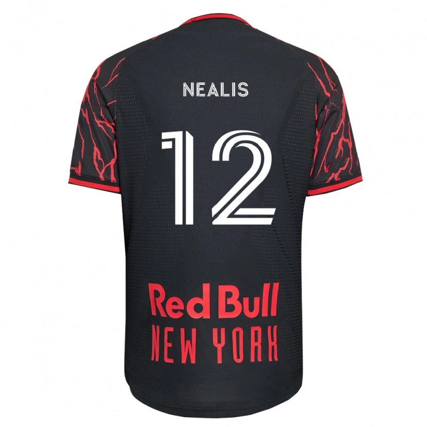 Danxen Criança Camisola Dylan Nealis #12 Vermelho Preto Branco Principal 2026/27 Camisa